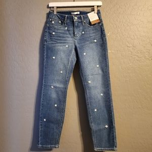 LC Lauren Conrad Skinny Ankle Mid Rise Jeans 6